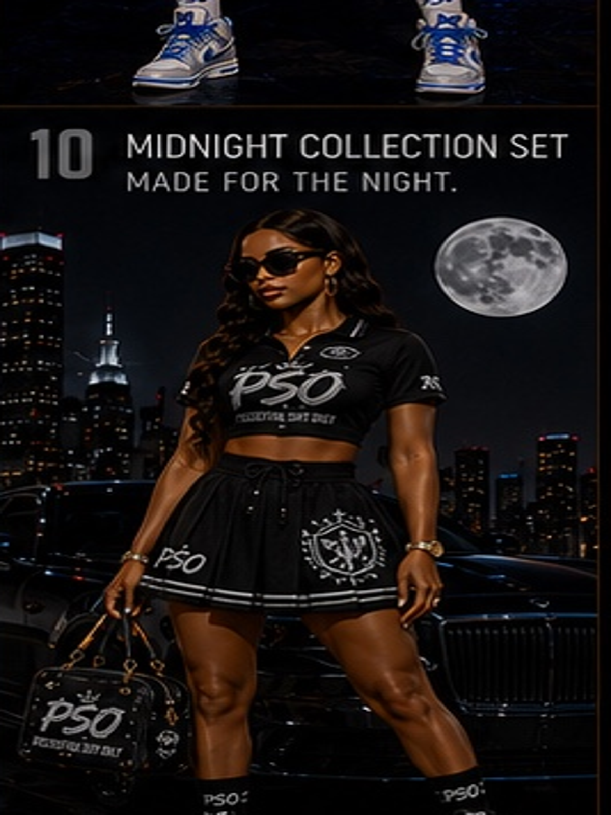 🖤 Midnight Collection Set