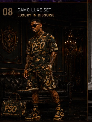 Camo Luxe Set